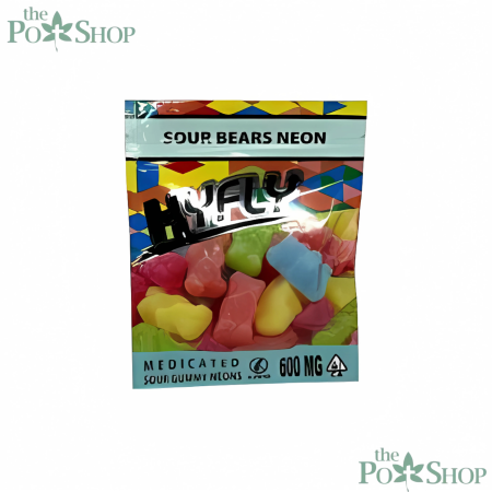 HYFLY SOUR BEARS NEON 600MG