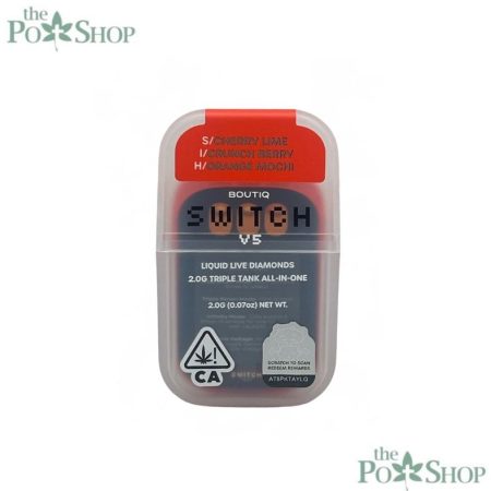 BOUTIQ SWTICH V5 (CHERRY LIME. CRUNCH BERRY. ORANGE MOCHI)