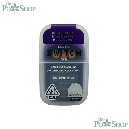 BOUTIQ SWITCH V5 (GRAPE SODA x GLOWBERRY x CHERRY PIE)